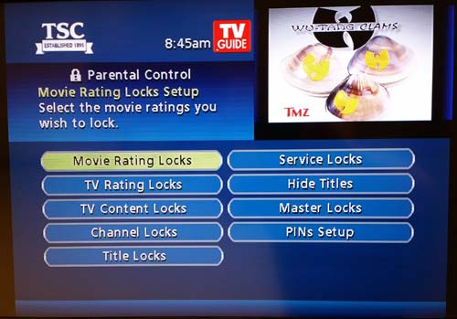 Parental Control Locks